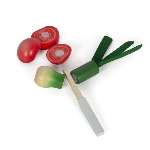 Small Foot - Fresh Fruit and Vegetable Cutting Set - (I-SF12563) 3