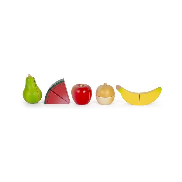 Small Foot - Fresh Fruit and Vegetable Cutting Set - (I-SF12563) 5