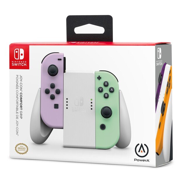 PowerA Joy-Con Comfort Grip ‒ White (Nintendo Switch)