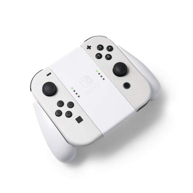 PowerA Joy-Con Comfort Grip ‒ White (Nintendo Switch)