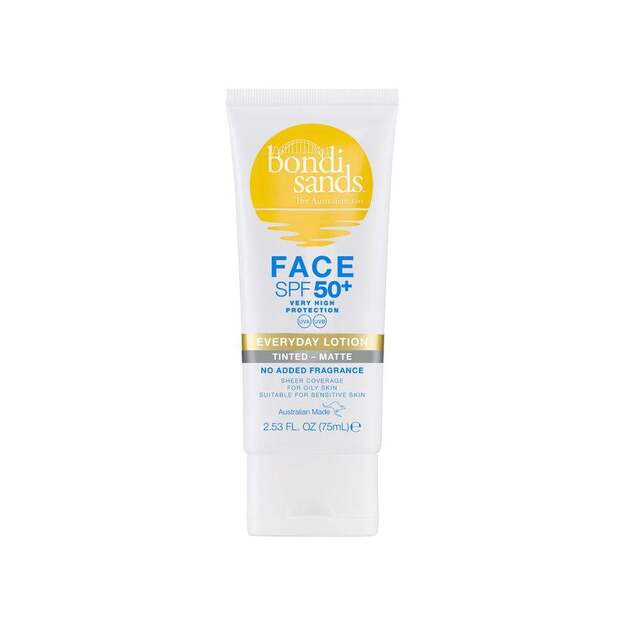 Bondi Sands - Everyday Matte Tinted Face Lotion - SPF 50+ - 75 ml