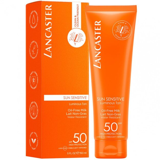 Lancaster - Sun Sensitive Luminous Tan Oil-Free Milk SPF50 150 ml 1