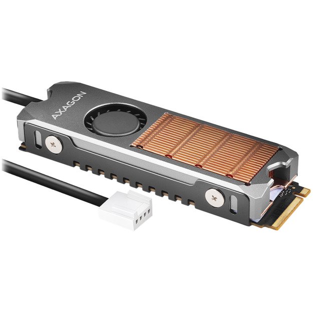 HDD Cabinet AXAGON CLR-M2FAN