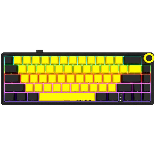 Gaming Keyboard LORGAR LRG-KBP70MW-YL-US