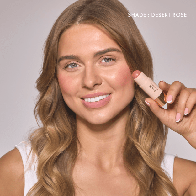 Bellamianta - Glaze Blush Balm - Desert Rose - 5g