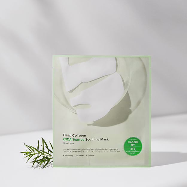Sungboon Editor - Deep Collagen Cica Teatree Soothing Mask - 1 pcs