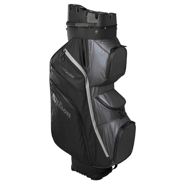 Wilson - I-Lock 4 Dry Golf Cart Bag - Black/Grey