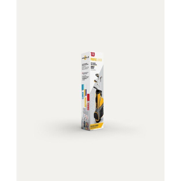 Wilson - Kids Profile JGI Complete Set - Yellow - Left Hand