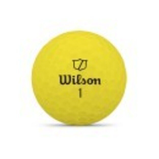 Wilson - DUO Soft Golf Ball - Yellow - 12 Balls