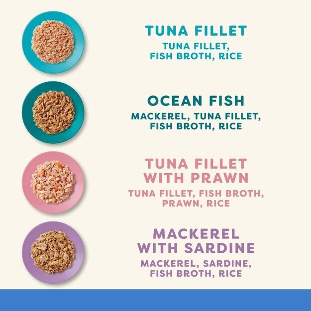 Applaws - Wet Cat Food Multipack 12x70gr - Fish collection (171-018)