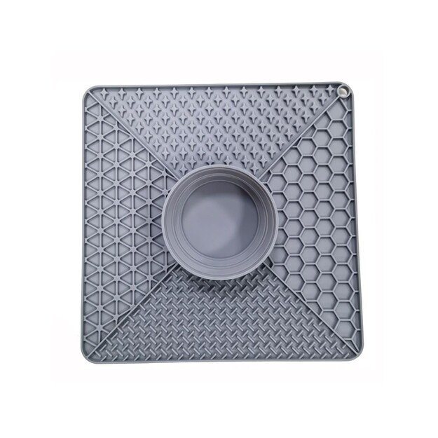 Nordic paws - Lickmat XL - Grey - 32x32cm