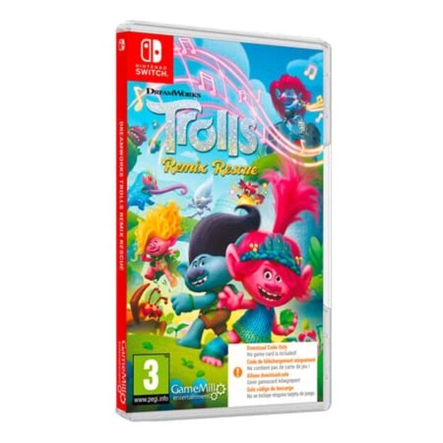 DreamWorks Trolls Remix Rescue (Code in Box)

  - Nintendo Switch