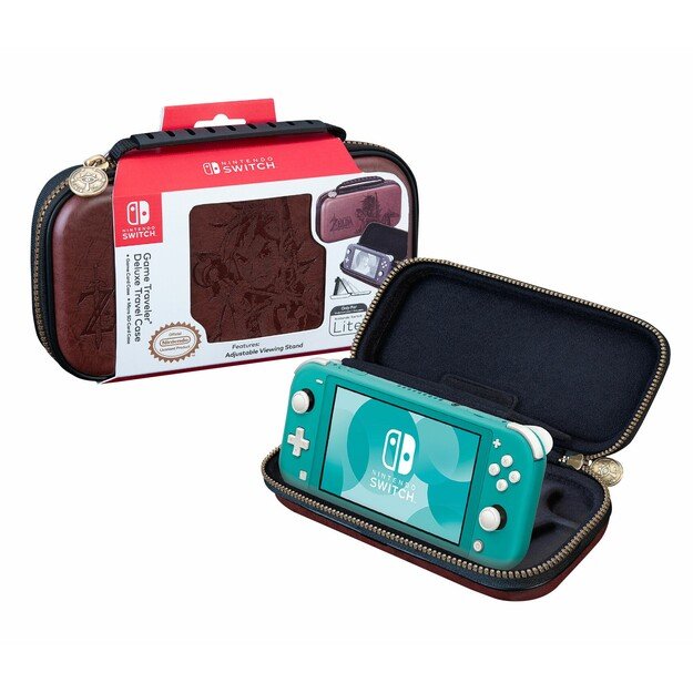 Nacon Switch Lite Travel Case Zelda Brown