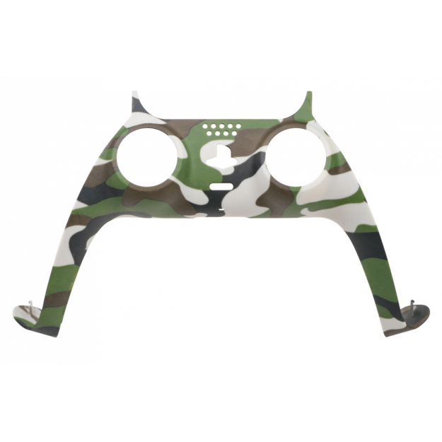 Piranha PS5 Controller Skins - Camo Green