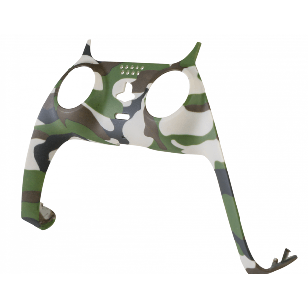 Piranha PS5 Controller Skins - Camo Green