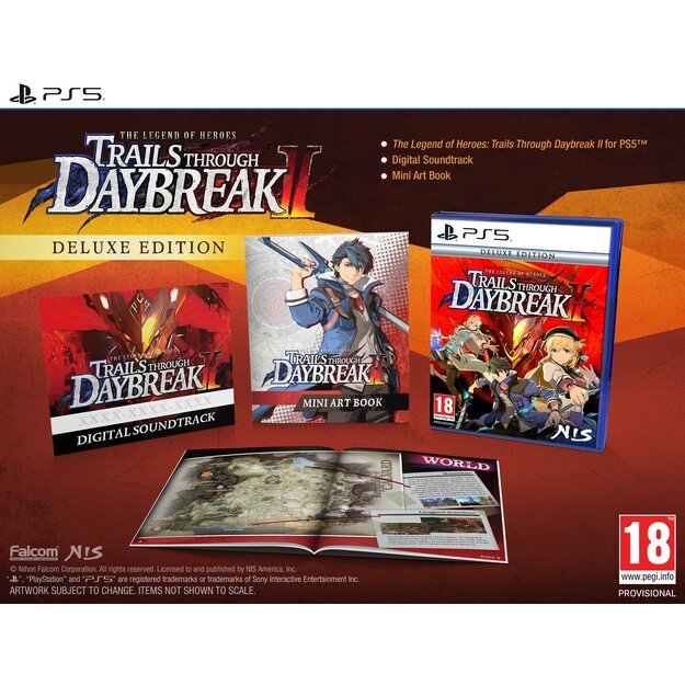 The Legend of Heroes: Trails through Daybreak II (Deluxe Edition)

  - PlayStation 5
