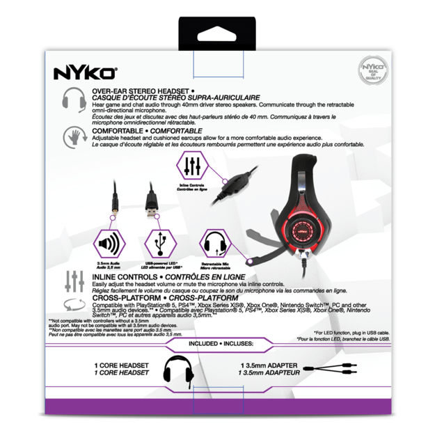 Nyko Core Headset