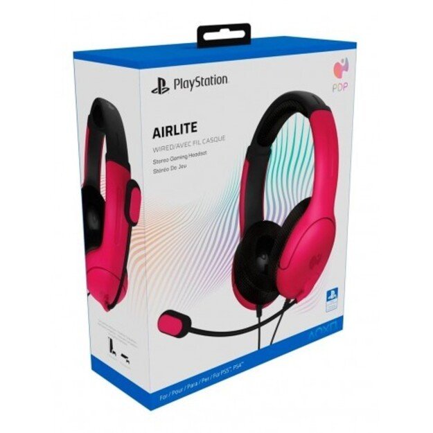 PDP Airlite Wired Cosmic Red Gaming Headset Licensed