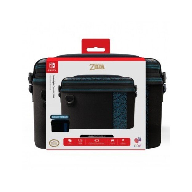 PDP Overnight GLOW Case Sheikah Shoot (Pull-n-Go) Switch