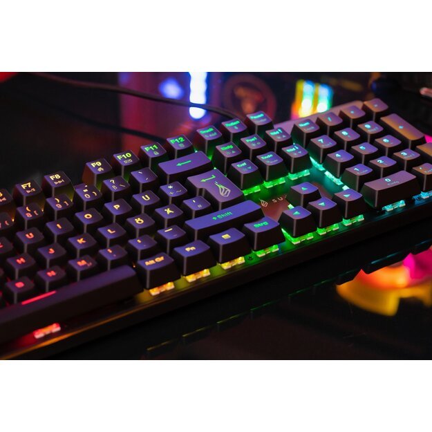 SUREFIRE - KingPin M2 Mech. Gaming RGB Keyboard QWERTY Nordic