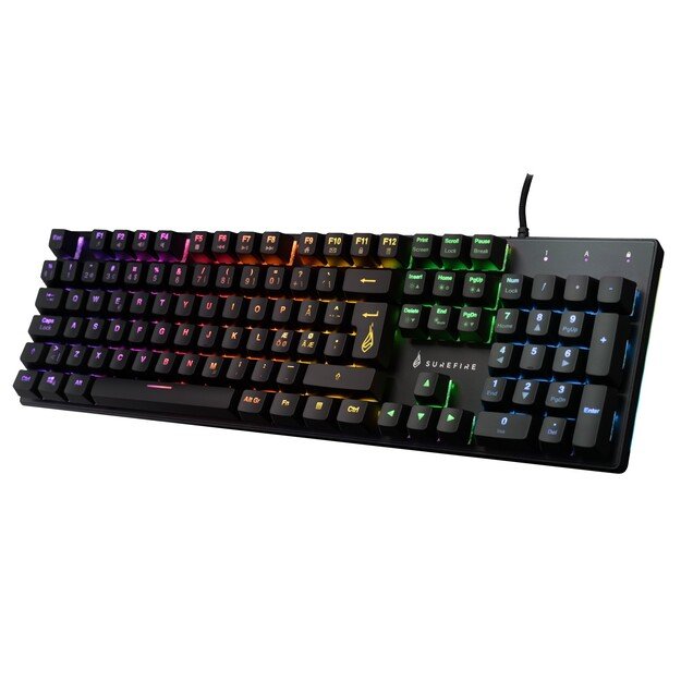 SUREFIRE - KingPin M2 Mech. Gaming RGB Keyboard QWERTY Nordic