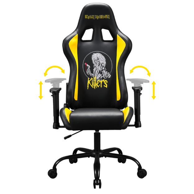 Subsonic Pro Gaming Chair Iron Maiden Killers (size L-XL)
