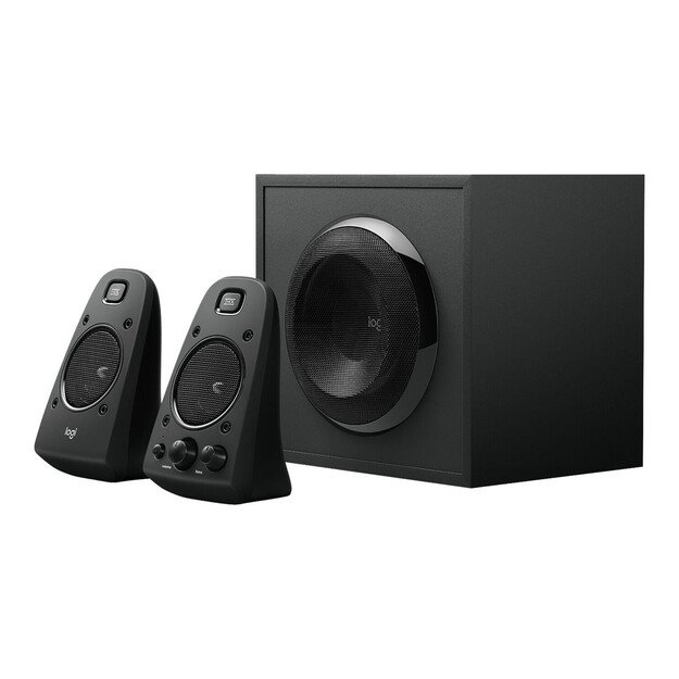 Logitech - Z623 2.1 Speaker System black