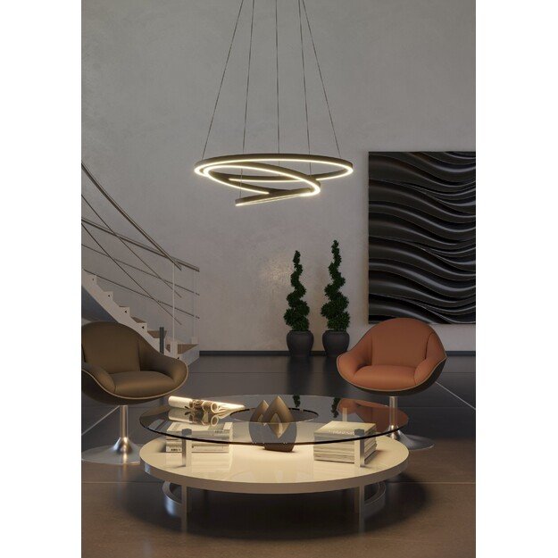 EGLO - Lobinero-Z pendant black Ø57 - TW - Zigbee, Bluetooth 4