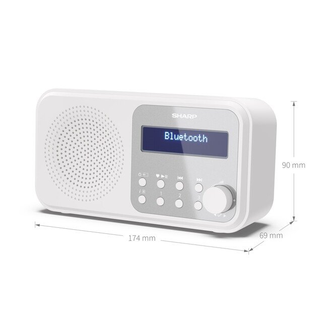 Sharp - Tokyo Portable Digital and FM Radio