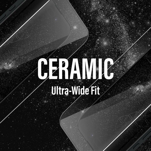 PanzerGlass - Ceramic Screen Protection - iPhone 16 - Ultra Wide Fit