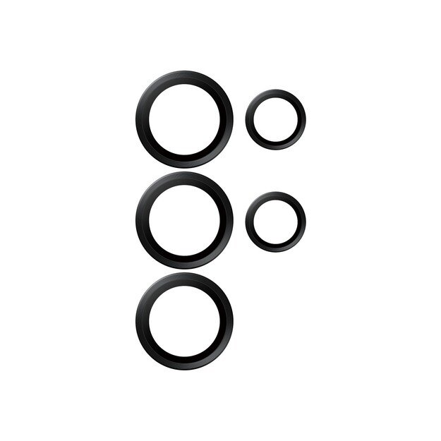 PanzerGlass - Hoops Lens Protector Galaxy S 2025 Ultra, black