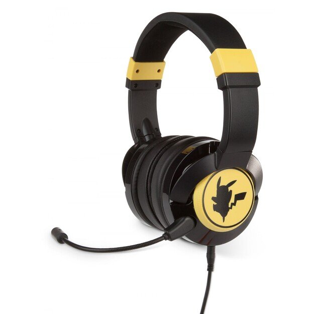 PowerA Pokemon Wired Gaming Headset - Pikachu Silouette