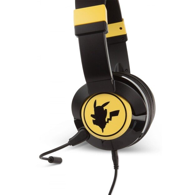 PowerA Pokemon Wired Gaming Headset - Pikachu Silouette
