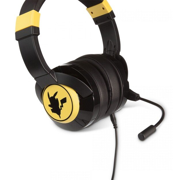 PowerA Pokemon Wired Gaming Headset - Pikachu Silouette