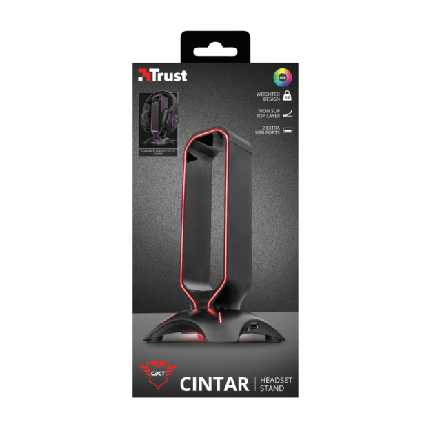 TRUST GXT265 CINTAR RGB HEADSET STAND