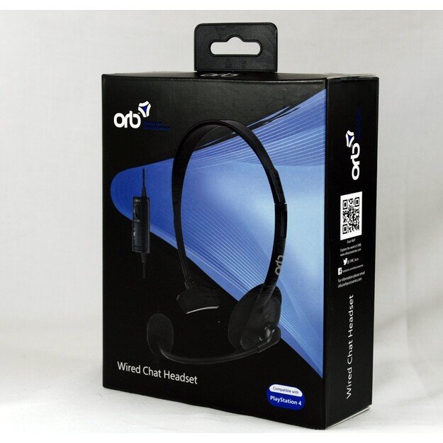 Playstation 4 - Wired Chat Headset (ORB)