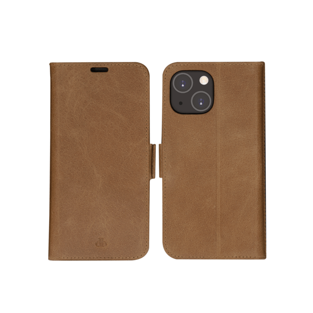 dbramante1928 - Copenhagen Slim Flip Case - iPhone 13/14 - Tan