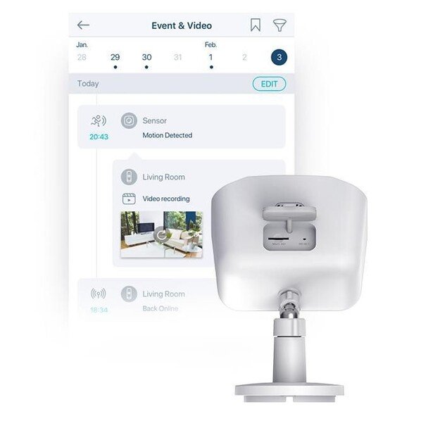 D-link - mydlink 2K QHD Outdoor Wi-Fi Camera DCS-8620LH
