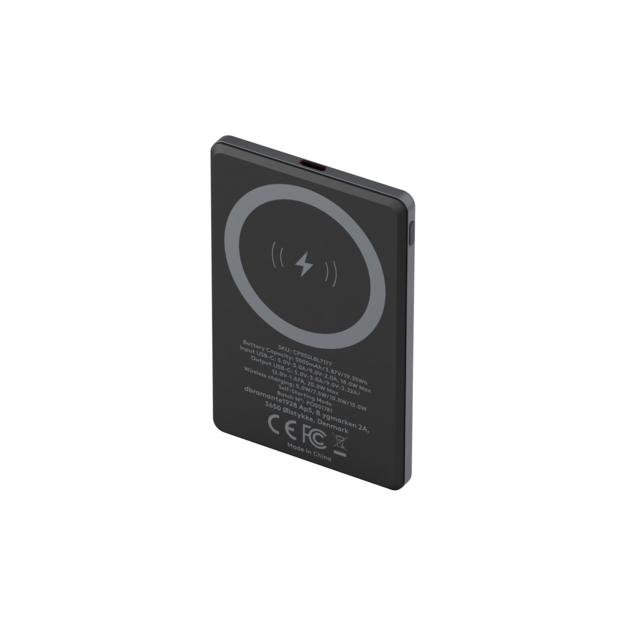 dbramante1928 - Re-charge - Power Bank 5K Magsafe - Grey