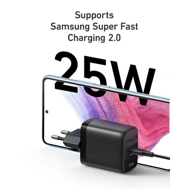 Anker - 312 - Charger (25W) - Black