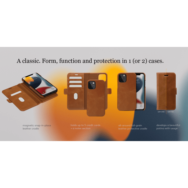 dbramante1928 - Lynge Flip Case - iPhone 13 Pro Max - Tan