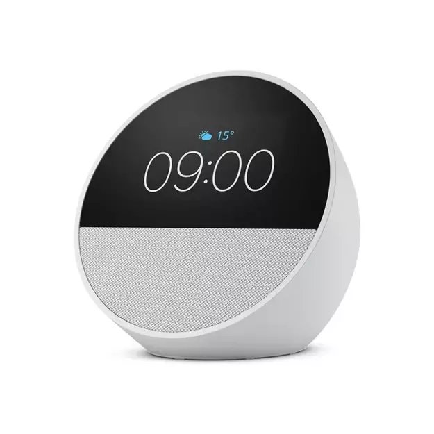 Amazon - Echo Spot (2024) Smart Clock with powerfull sound and Alexa
