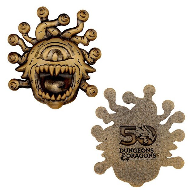 Dungeons & Dragons 50th Anniversary Beholder Twin Medallion Set