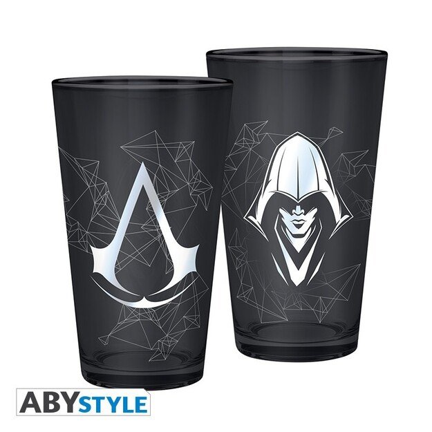 ASSASSIN'S CREED - XXL Glass - 400 ml - Assassin - Foil x2