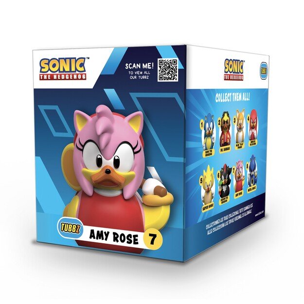 Numskull - Sonic Tubbz BOXED Amy Rose