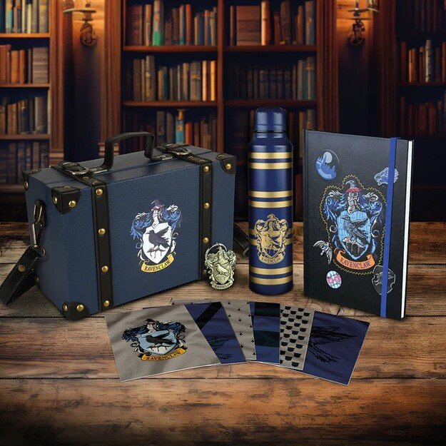 HARRY POTTER (COLOURFUL CREST RAVENCLAW) PREMIUM GIFT SET