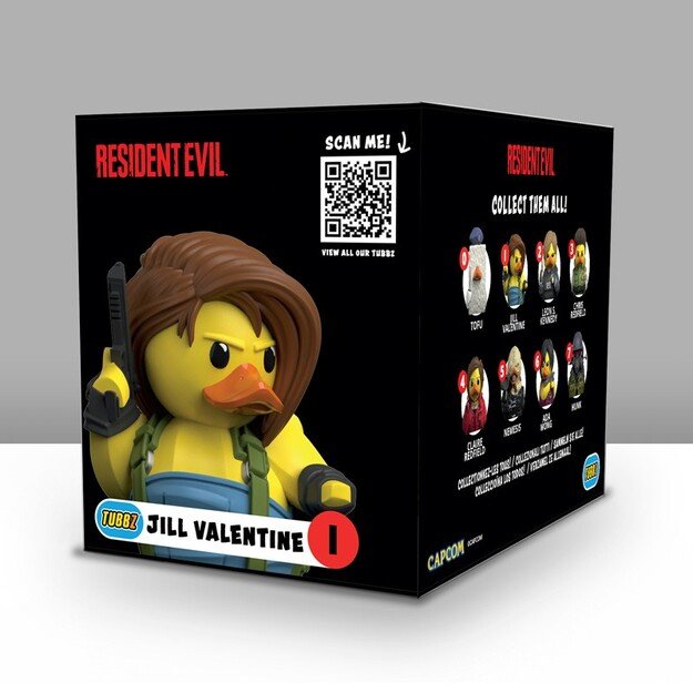 Numskull - Resident Evil Tubbz BOXED Jill Valentine