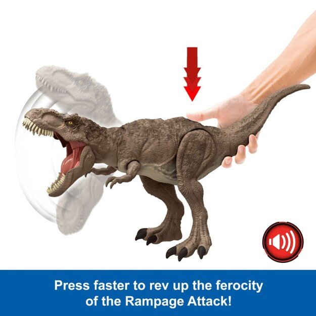 Jurassic World - All-Out Attack Tyrannosaurus Rex (HXF53)