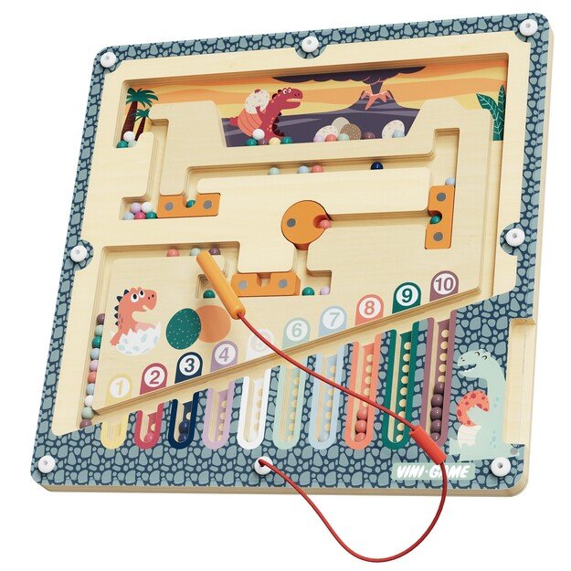 Vini Games - Dinosaur Wood/Magnet Game (31914)