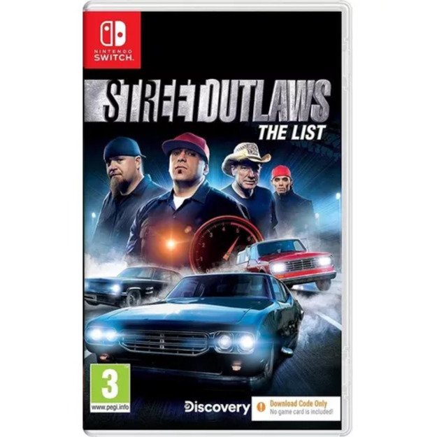 Street Outlaws: The List (Code in a Box) (FR/NL/Multi in Game)
      
        - Nintendo Switch